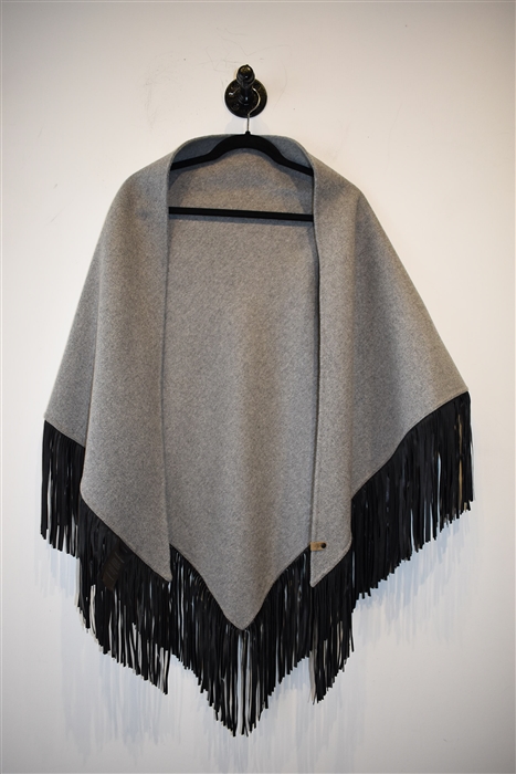 Heather Gray Mackage Shawl, size O/S