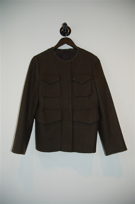 Olive Miu Miu Jacket, size 4