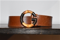 Whiskey Gucci Belt, size M