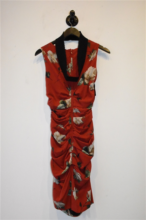 Floral Dolce & Gabbana Sheath Dress, size 8