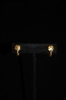 Gold Nina Ricci Earrings, size O/S