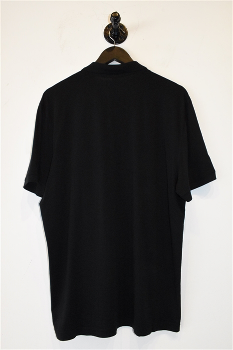 Basic Black James Perse Polo, size XL