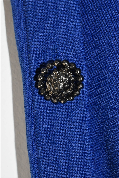 Primary Blue Chanel Sheath Dress, size 8