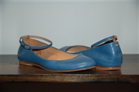 Ocean Blue Maison Margiela Ballet Flats, size 8