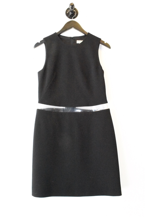 Basic Black Michael Kors Collection Fit & Flare Dress, size 6