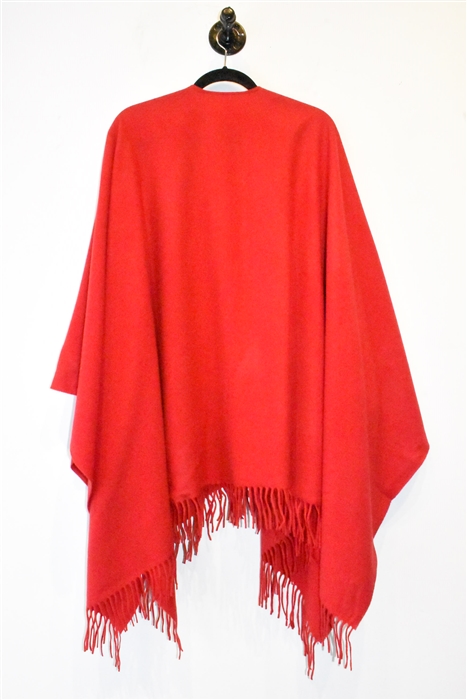 Bright Red Moschino - Boutique Shawl, size O/S