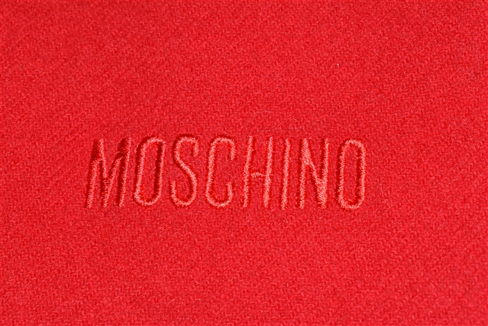 Bright Red Moschino - Boutique Shawl, size O/S
