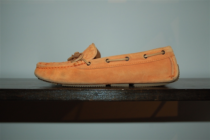 Tangerine Bottega Veneta Loafer, size 8.5