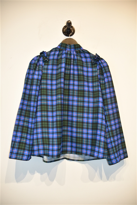Tartan MSGM Blouse, size 2