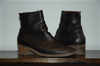 Black Leather Marsell Boots, size 9.5