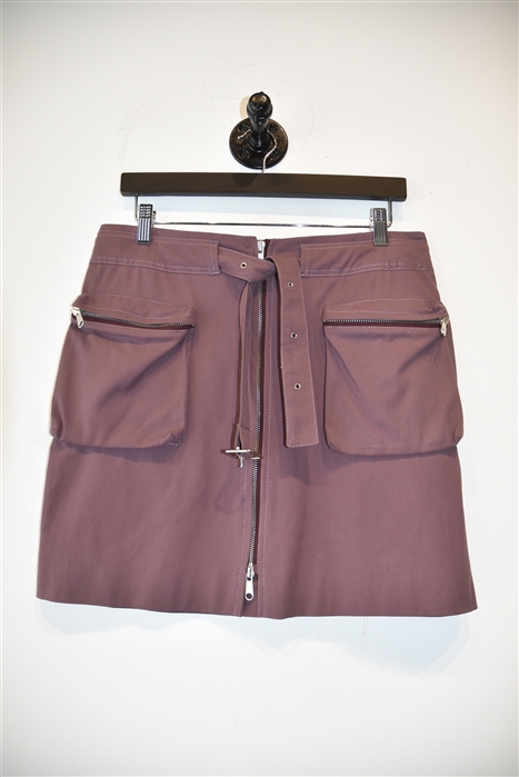 Dusty Plum Cacharel Short Skirt, size 8
