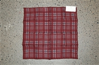 Burgundy Brunello Cucinelli Pocket Square, size O/S