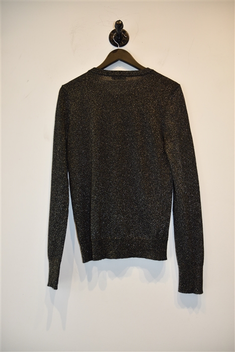 Black & Gold Equipment Pullover, size L