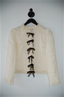Cream Chanel Dress Jacket, size 4