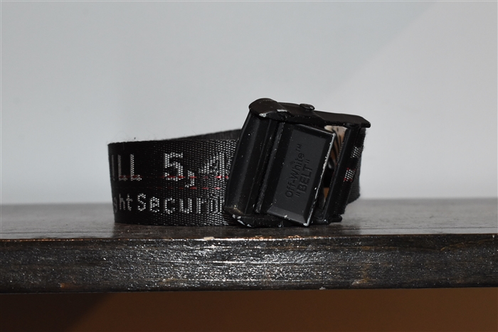 Black Off-White Belt, size O/S