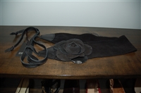 Black Suede Seventy Belt, size S