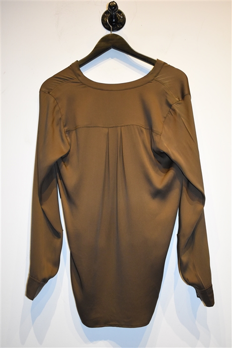 Bronze Vince Silk Blouse, size 4