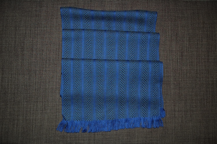 Blue & Green No Label Scarf, size O/S