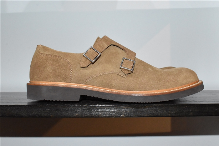 Russet Eleventy Monkstrap, size 9