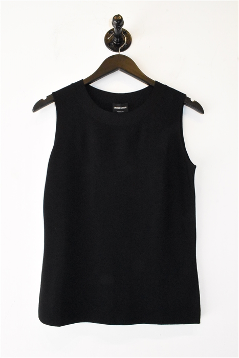 Basic Black Giorgio Armani Shell, size 8