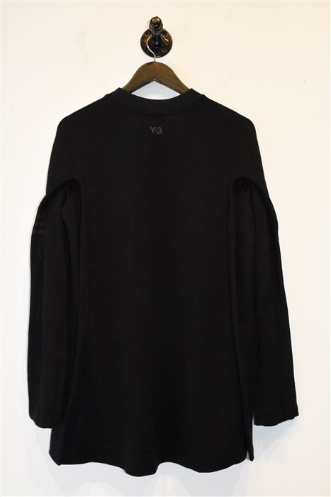 Basic Black Y-3 - Yohji Yamamoto Sweatshirt, size XS