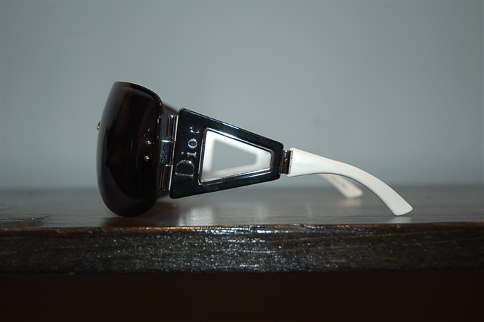 Black & White Dior Sunglasses, size O/S