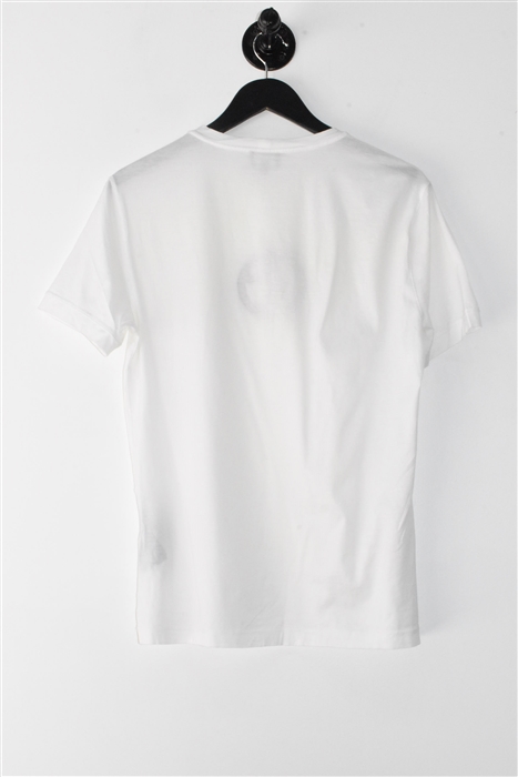 Bright White Giorgio Armani T-Shirt, size L