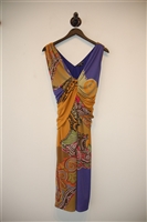 Paisley Etro Sheath Dress, size 8