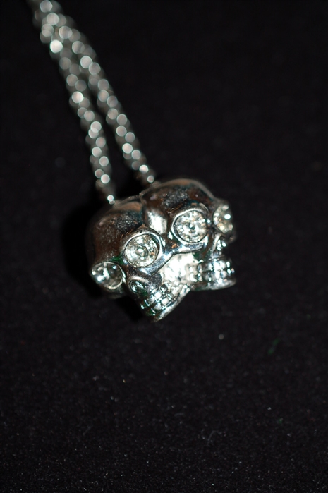 Silver Alexander McQueen Necklace, size O/S