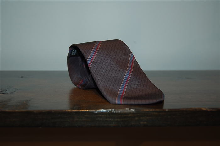 Gray Stripe Christian Dior - Vintage Tie, size O/S