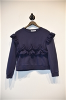 Navy MSGM Sweatshirt, size XS
