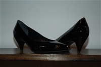 Black Patent Saint Laurent Kitten Heels, size 7