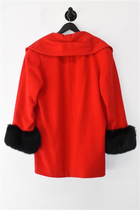 Bright Red Louis Feraud Jacket, size 8