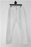 Soft White Brunello Cucinelli Trousers, size 32