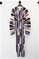 Abstract Print Solace London Maxi Dress, size 2