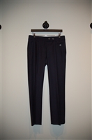 Navy Brunello Cucinelli Slacks, size 8