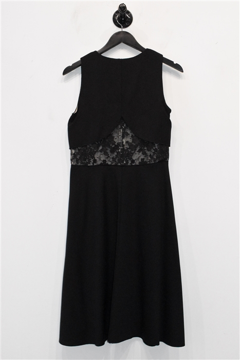 Black Giorgio Armani A-Line Dress, size 10