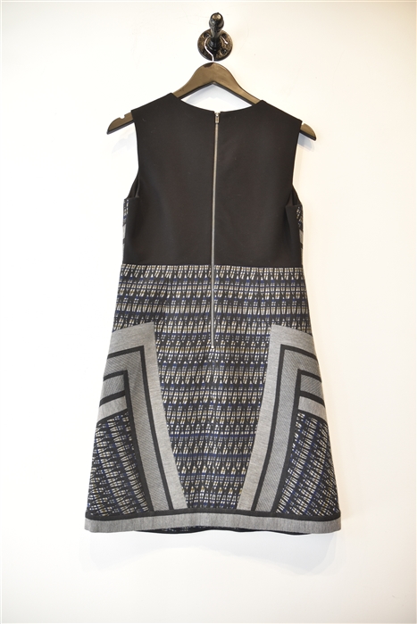 Geometric Diane von Furstenberg Sheath Dress, size 6