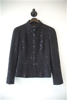 Basic Black Chanel Skirt Suit, size 4