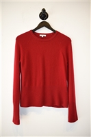 Deep Red Equipment Cashmere Sweater, size S
