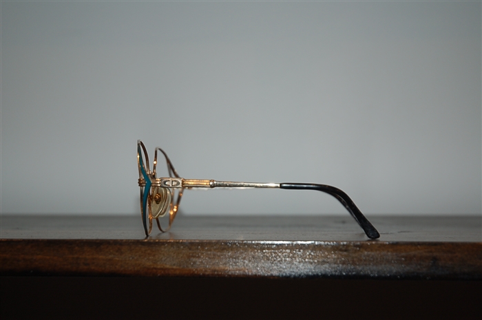 Gold Christian Dior - Vintage Eyeglasses, size O/S