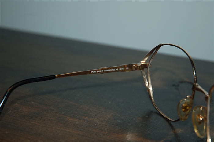 Gold Christian Dior - Vintage Eyeglasses, size O/S
