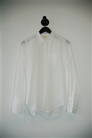 Bright White Nili Lotan Button Shirt, size S