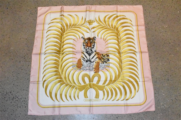 Print Hermes - Vintage Silk Scarf, size O/S