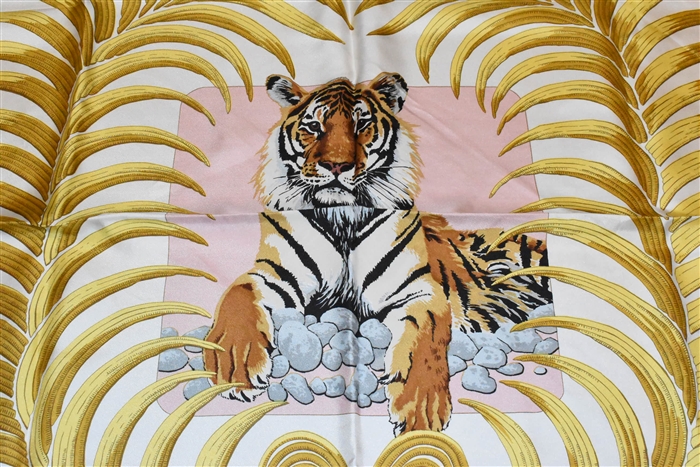 Print Hermes - Vintage Silk Scarf, size O/S