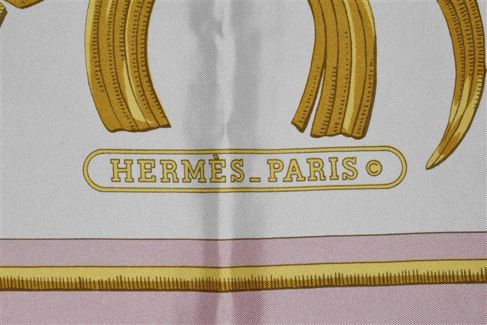 Print Hermes - Vintage Silk Scarf, size O/S