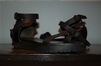Black Leather Alexander Wang Sandal, size 7