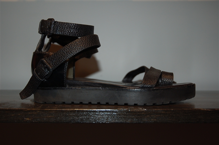 Black Leather Alexander Wang Sandal, size 7