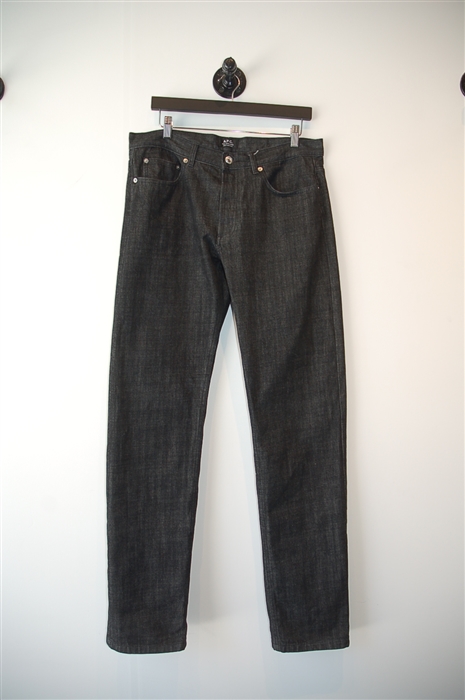 Basic Black A.P.C. Denim, size 34