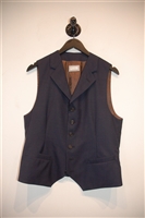 Navy Brunello Cucinelli Vest, size 40